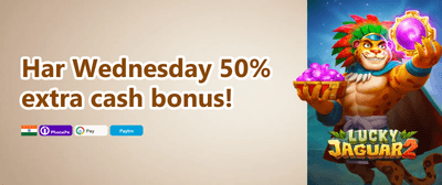 100% Welcome Match Bonus promotion